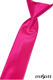 Chlapecká kravata Fuchsiová s leskem