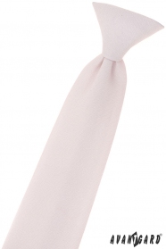 Chlapecká kravata pudrově růžová