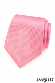 Růžová kravata pro muže