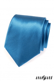 Lesklá kravata AVANTGARD modrá