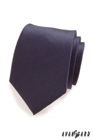 Pánská kravata v modré Navy MAT