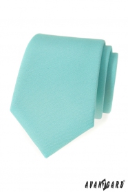 Matná kravata mátové barvy
