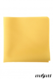 Žlutý pánský kapesníček hořčicové barvy