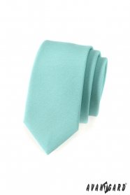 Slim kravata v mátově zelené
