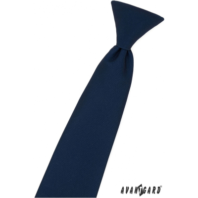 Tmavě modrá chlapecká kravata