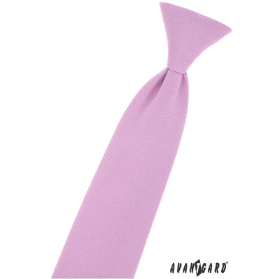 Chlapecká kravata v barvě lila