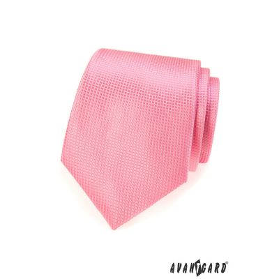 Růžová kravata pro muže