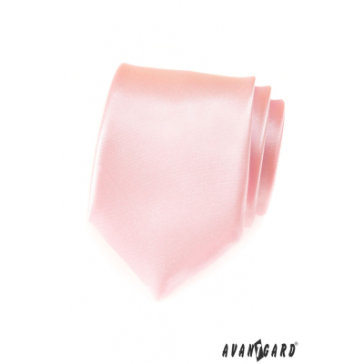 Pánská růžová kravata Pink