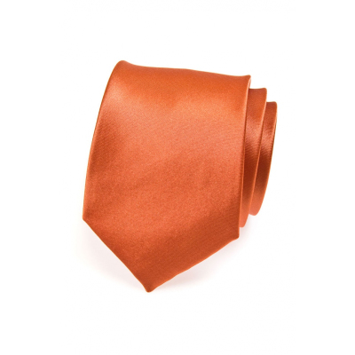 Cihlová pánská kravata