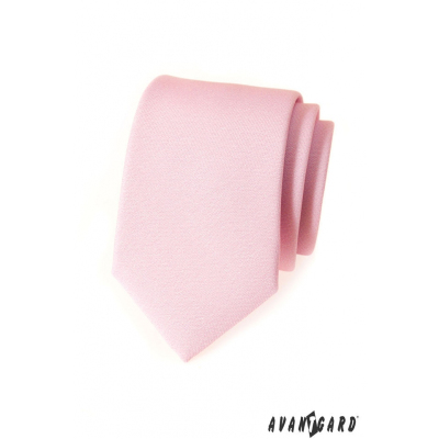 Růžová kravata Avantgard Lux