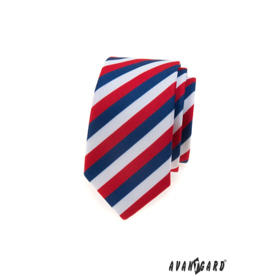 Slim kravata Trikolóra Lux
