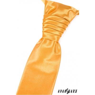 Francouzská svatební kravata zlatá