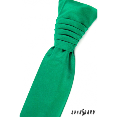 Smaragdová svatební kravata regata