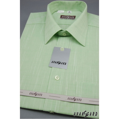 Zelená pánská košile Kiwi krátký rukáv