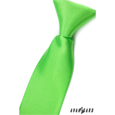 Zelená chlapecká kravata