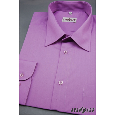 Pánská košile KLASIK fialová výprodej