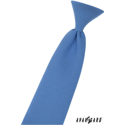 Modrá chlapecká kravata 31 cm
