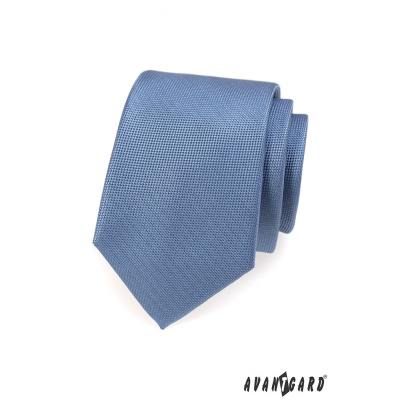 Světle modrá kravata 7 cm Lux