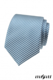 Tyrkysová kravata s proužky