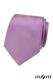 Strukturovaná kravata v lila