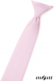 Chlapecká kravata Růžová mat