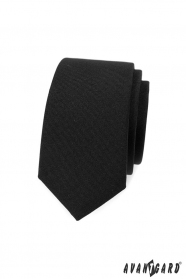 Černá slim kravata
