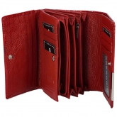 Červená dámská peněženka Sia - 15 x 9 x 4