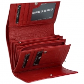 Červená dámská peněženka Sia - 15 x 9 x 4