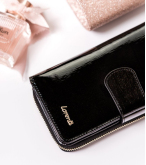 Černá dámská kožená peněženka Lorenti - 9,5 x 17 x 3,5