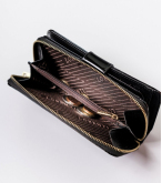Černá dámská kožená peněženka Lorenti - 9,5 x 17 x 3,5