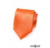 Kravata sytě oranžová