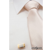 Pánská kravata odstín Ivory - šířka 7 cm